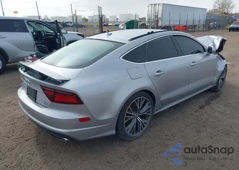2016 Audi A7 3.0T Premium Plus z USA, uszkodzony, nr VIN WAU2GAFC4GN040099
